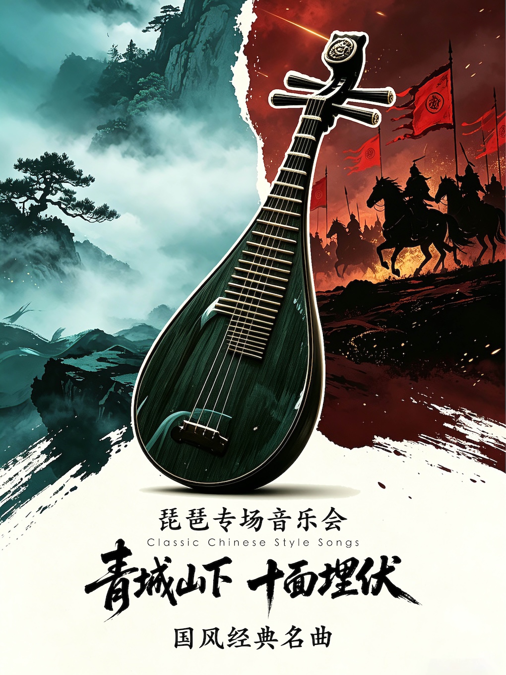 【北京】《青城山下&middot;十面埋伏》国风经典名曲琵琶专场音乐会