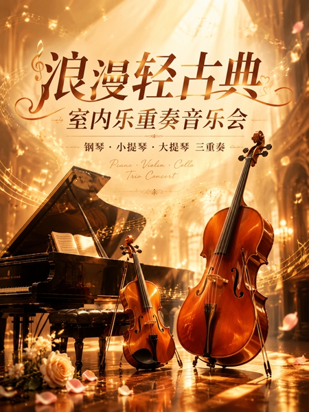 【北京】浪漫轻古典室内乐音乐会-皮亚佐拉｜坂本龙一｜自由探戈｜圣诞快乐！劳伦斯先生